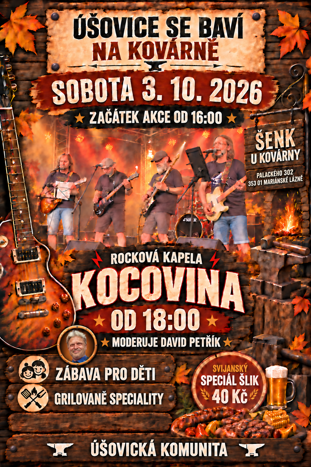 Kocovina 3.10.2026